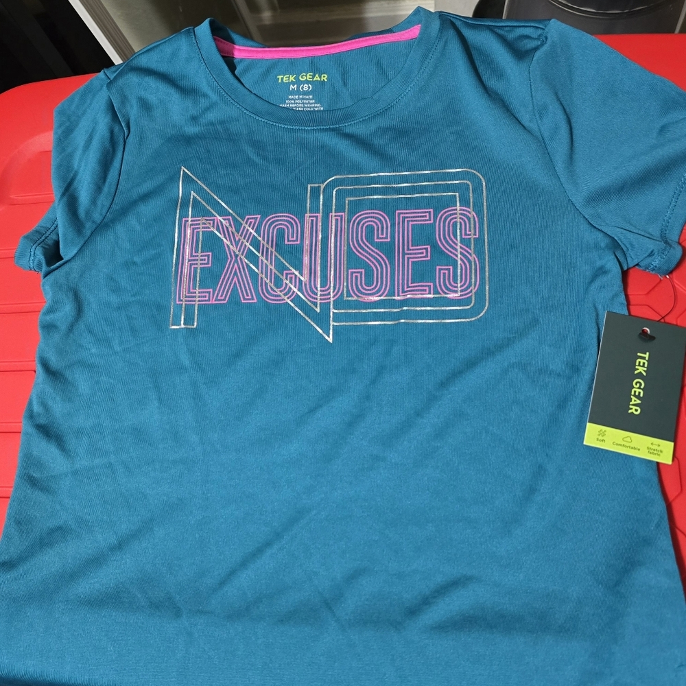 TEK gear girls active shirt
